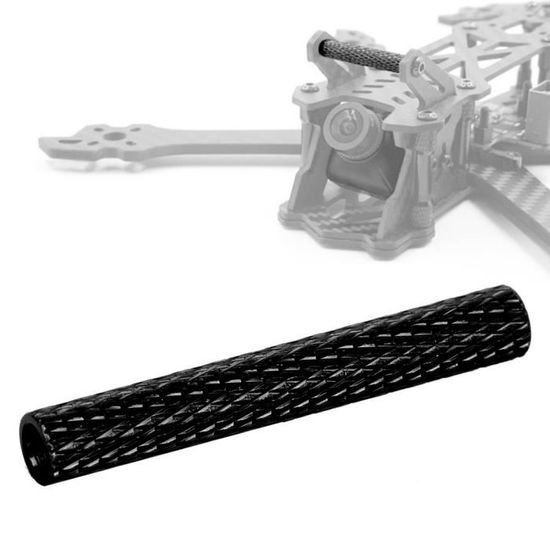 Entretoises Hexagonales Aluminium M3x20mm - Lot De 10 Pièces Noir - Pour Drone FPV