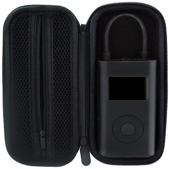 Étui Dur Housse Cas pour Xiaomi DZN4006GL MI Pump Mini Pompe à air Portable (Seul Cas, Noir)