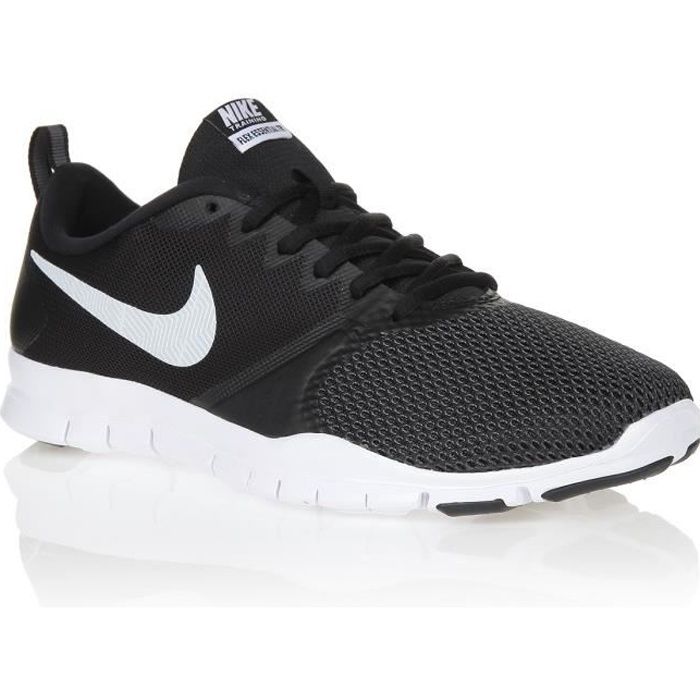 NIKE Baskets FLEX ESSENTIAL TR Femme Noir et Blanc Cdiscount Sport