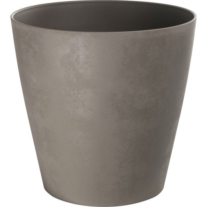 Pot de fleurs rond GARDEN ID Swing Cone Ø 35 23 H 34 cm Tourbe