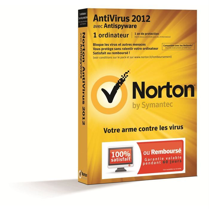 Norton antivirus gratuit 90 jours
