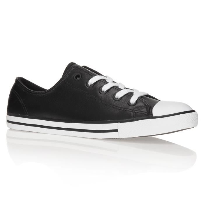 converse dainty mid cuir