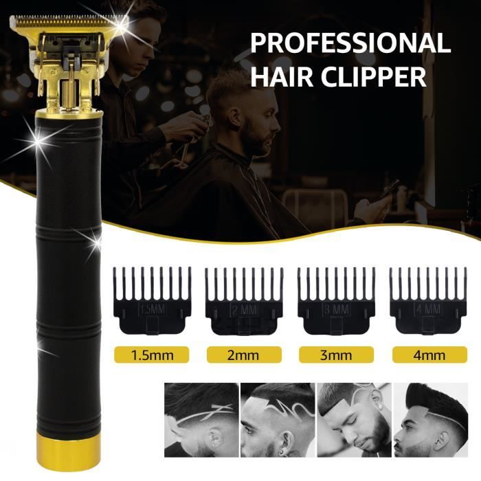 7MAGIC Tondeuse Cheveux Hommes,Tondeuse Barbe Electriques Professionnelle, Sans Fil Tondeuse à Cheveux