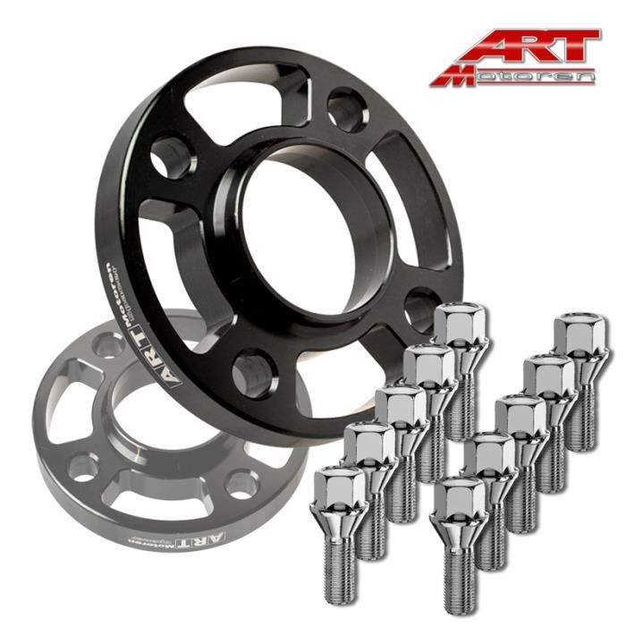 Elargisseur de voie RENAULT, TWINGO II RS, jante alu, 16mm -cale, 4x100, D 60mm Vis: CON: 12x150 40mm Clé: 17 BABKC-L-KA4017