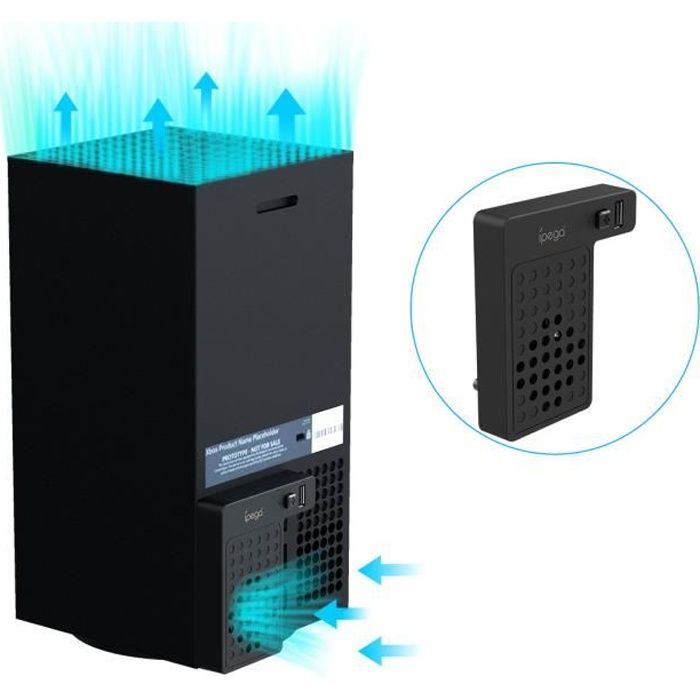 Ventilateur de refroidissement de la console Xbox Series X, ventilateur arrière de la console XSX, accessoires de jeu Xbox Series X