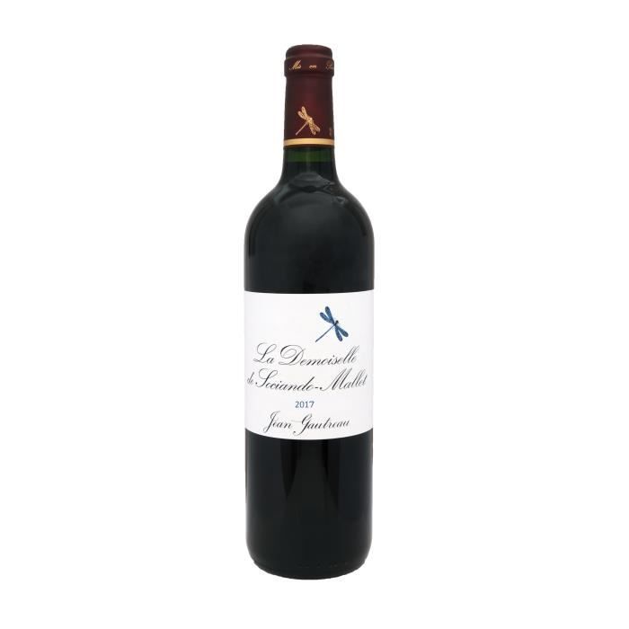 La Demoiselle de Sociando Mallet 2017 - AOC Haut-Médoc - Vin rouge de Bordeaux - 1 bouteille 0.75 cl