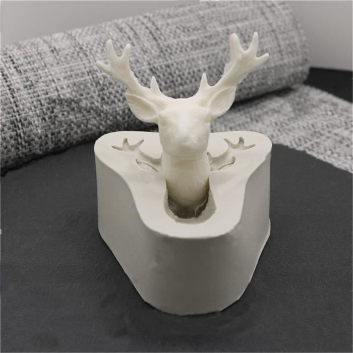 3D Silicone Moule Cerf Gâteau Pâtisserie Fondant Biscuit Sucre Outils Cuisine
