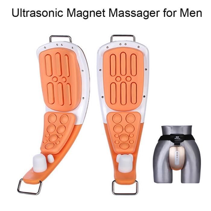 Ultrasons magnétique pénis formateur mâle pénis érectile agrandisseur sexe pénis Extender vibrateur testicules - Type Normal S size