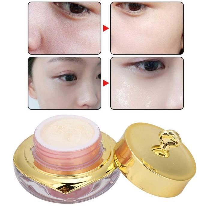 Qiilu crème éclaircissante Crème Hydratante Éclaircissante Visage Tenseur Anti-Âge Réparateur Crème Nourrissante 15 ml