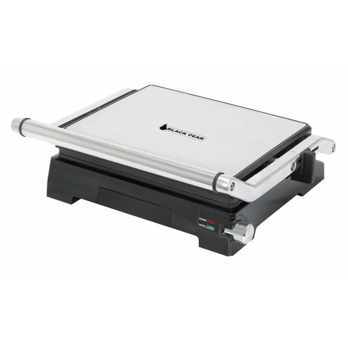 Grill Spécial Panini Anti-Adhesif Cuisson Double Face 2000W
