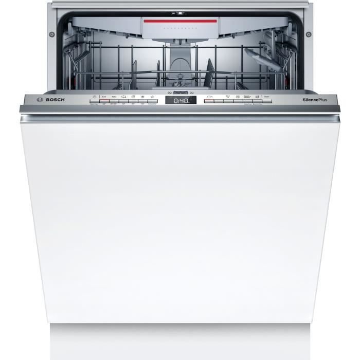 Lave-vaisselle tout intégrable BOSCH SGV4HCX48E Série 4 - 14 couverts - Induction - L60cm - 44 dB