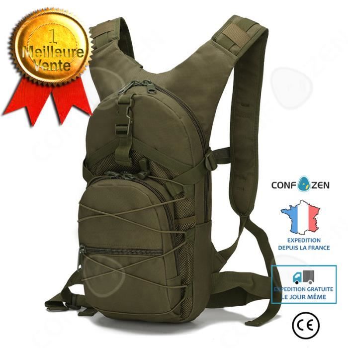 CONFO® Sac à dos en tissu Oxford grande capacité cyclisme loisirs tourisme de plein air tactique de combat randonnée sacs à dos de s