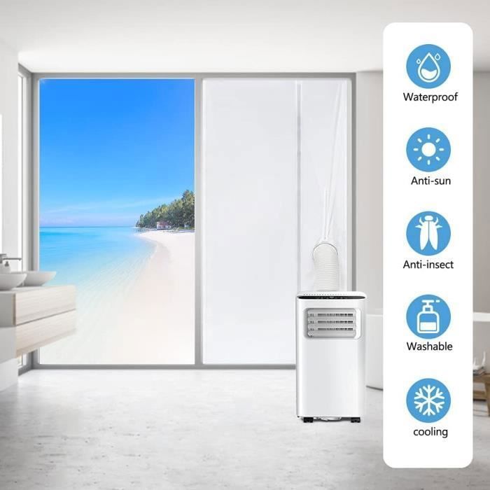 Mellifluous Joint de Portes Coulissantes pour Climatiseur Mobile et Sèche-Linge 90*210cm