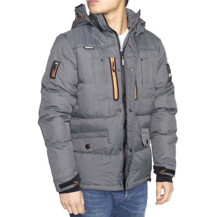 GEOGRAPHICAL NORWAY Doudoune BASILBOLI Gris - Homme