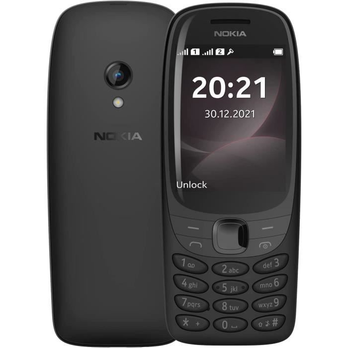 Nokia 6310 Téléphone portable double SIM noir