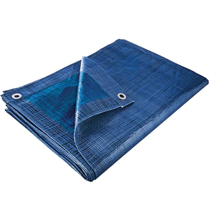 Bâche de protection 2x3 éco bleu royal - SODEPM