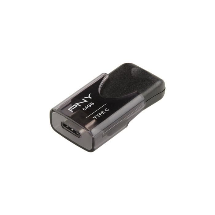 PNY TECHNOLOGIES Clé USB - Elite - 64GB - USB 3.1 - Type-C