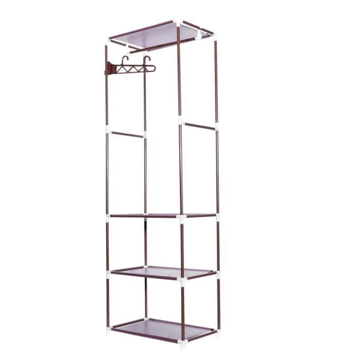 1 pièces portatif porte-vêtements vêtements organisateur de étagère sur pied chambre porte-manteau RANGEMENT - CASIER - ETAGERE