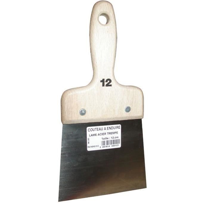 Couteau à enduire - acier - 10 cm
