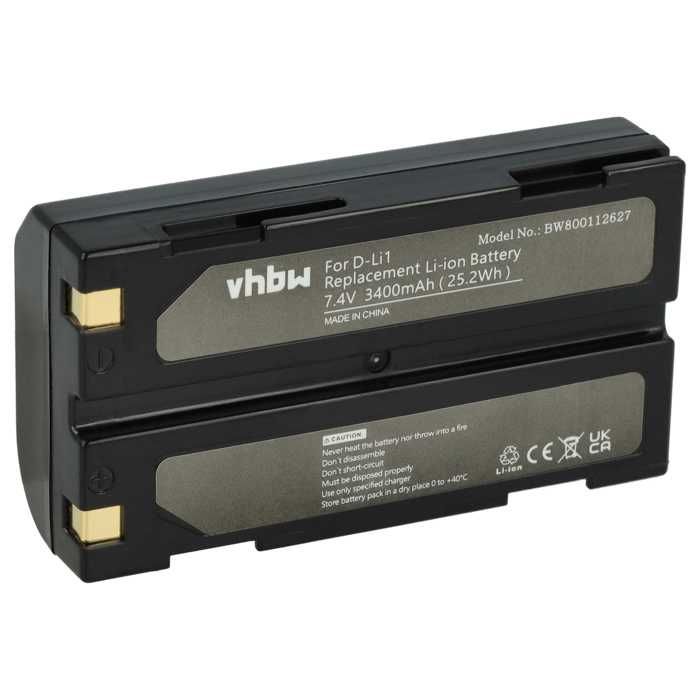vhbw Batterie compatible avec Spectra Precision Epoch 35 outil de mesure (3400mAh, 7,4V, Li-ion)