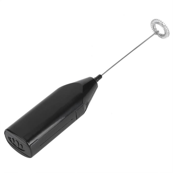 VINGVO Mélangeur de lait Mini Batteur à Oeufs Électrique à Main Ménage Mousseur à Lait au Café Mélangeur Outils de Cuisine