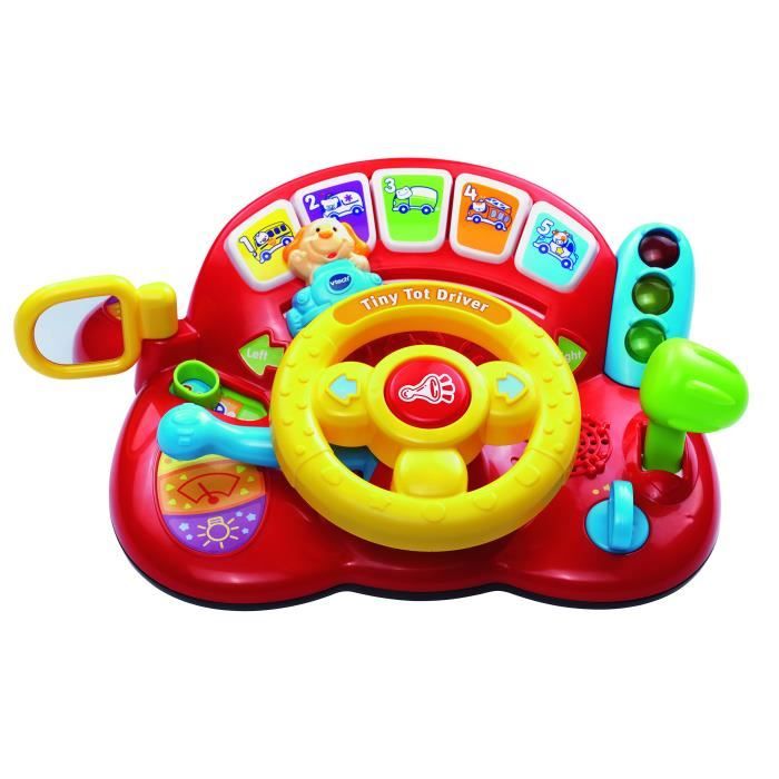 Vtech Baby Baby - Tiny Tot Driver - Vroum Vroum Des Découvertes Version Anglaise RGC24