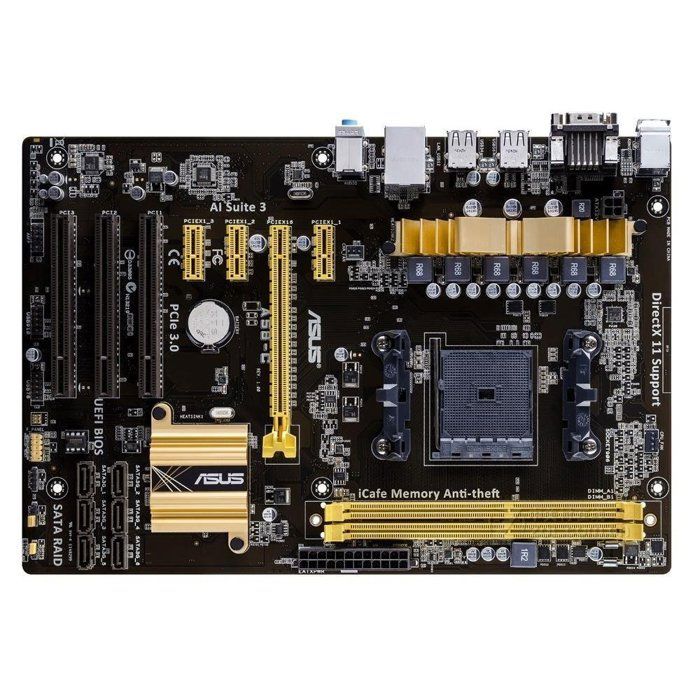 Carte mère ASUS A58-C AMD A58 Socket FM2/FM2+ 2xDDR3 32GB ATX - Asus