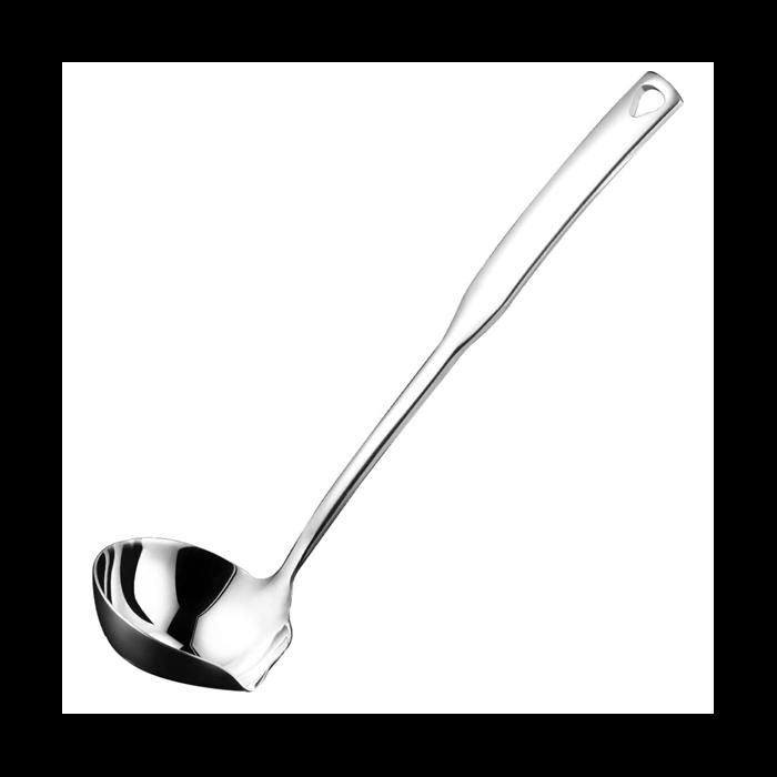 Louche à Soupe Acier Inoxydable 20 Cm – Petite Louche Sauce Élégante, Robuste Et Passe Au Lave-Vaisselle
