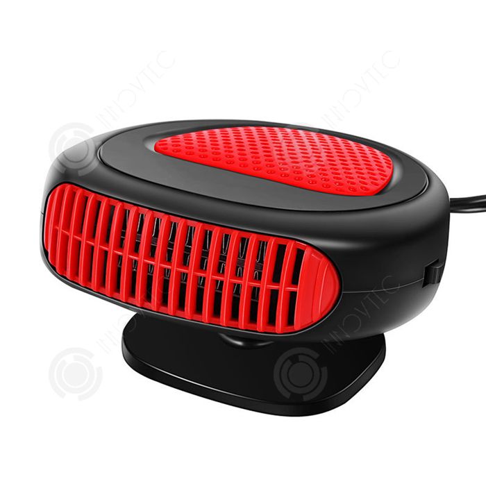 Chauffage 12V Voiture - Dégivreur Pare-brise 2 En 1 Avec Ventilateur - Appareil Portable Pour Camion, Camping-car, Auto - 5