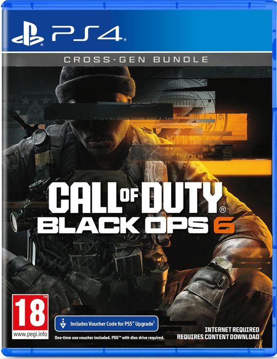 Jeu PS4 - Call of Duty - Black Ops 6 - Campagne solo immersive - Multijoueur incroyable - Mode Zombies