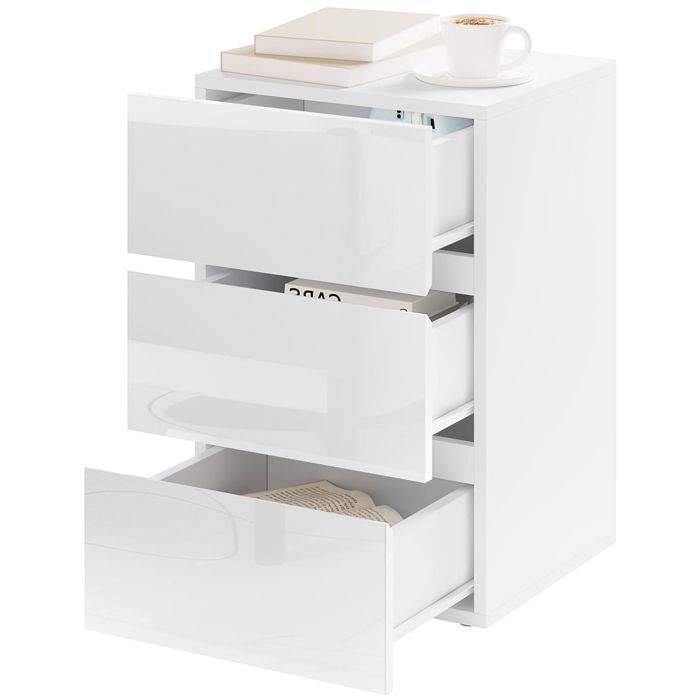 BambuMate Étagère De Chevet En Bois, Table D'appoint En Bambou Pour Loft, Tables De Nuit à