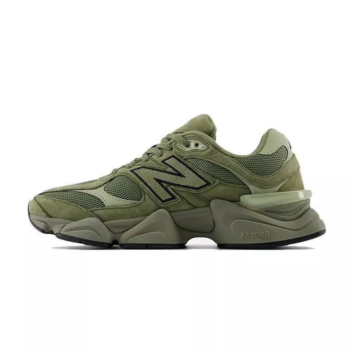 Baskets New Balance Kaki Et Noir Basket New Balance U9060 KAKI