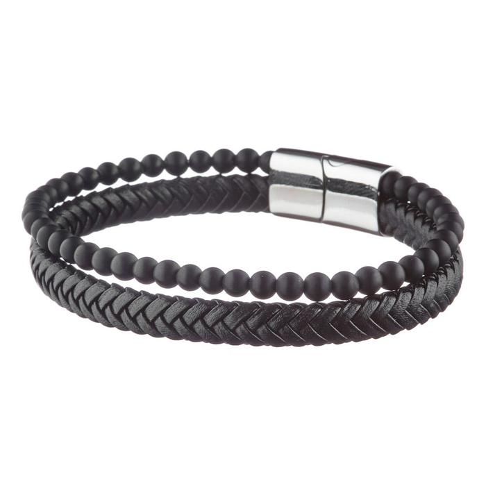 Bracelet Noir Homme Geographical Norway 315037