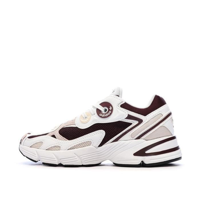 Adidas Baskets Blanches/Bordeaux Femme Adidas Adidas Astir