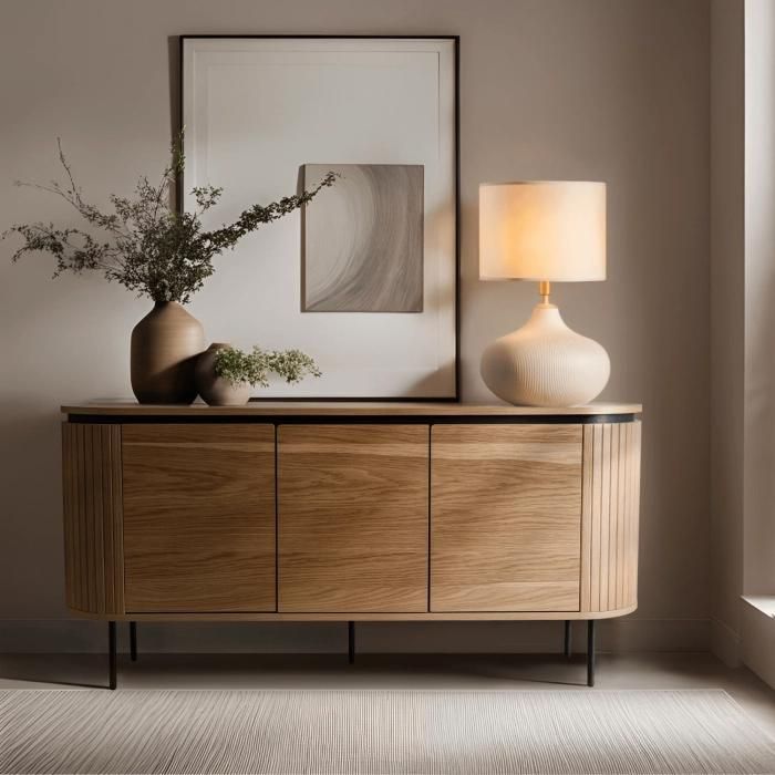 Buffet trois portes Alberi Chêne 160 cm