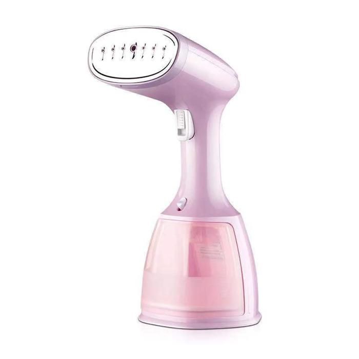 Fer à vapeur 1500 W réservoir deau de 350 ml facile à utiliser 13 x 28 cm rose - Bytelike