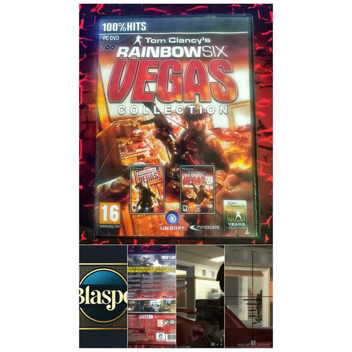 Rainbow Six Vegas Collection PC – 2 Jeux – Sans Manuel / Sans Clé Cd – Ubisoft – Tom Clancy