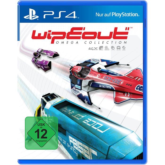 Jeu vidéo WipEout Omega Collection - PlayStation 4 - Course futuriste