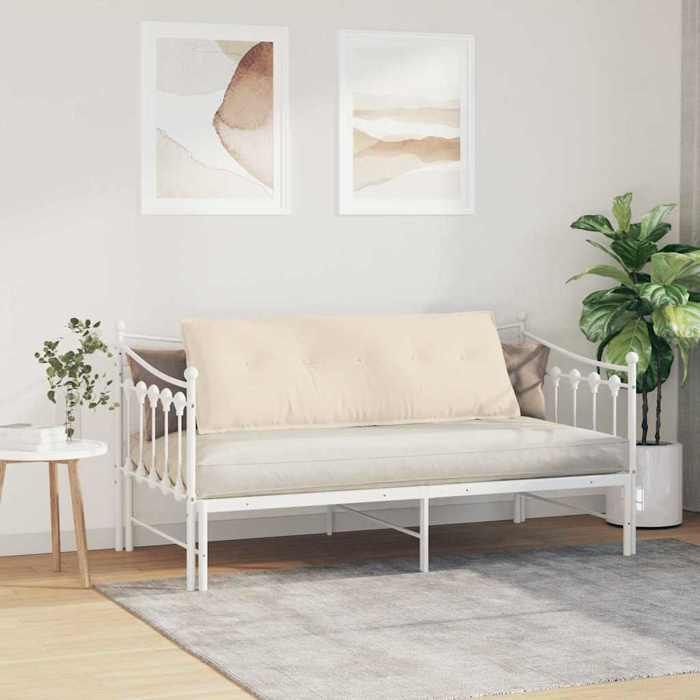 MOT8213-Coussin de Dos Beige 140 x 50 cm Tissu en microfibre