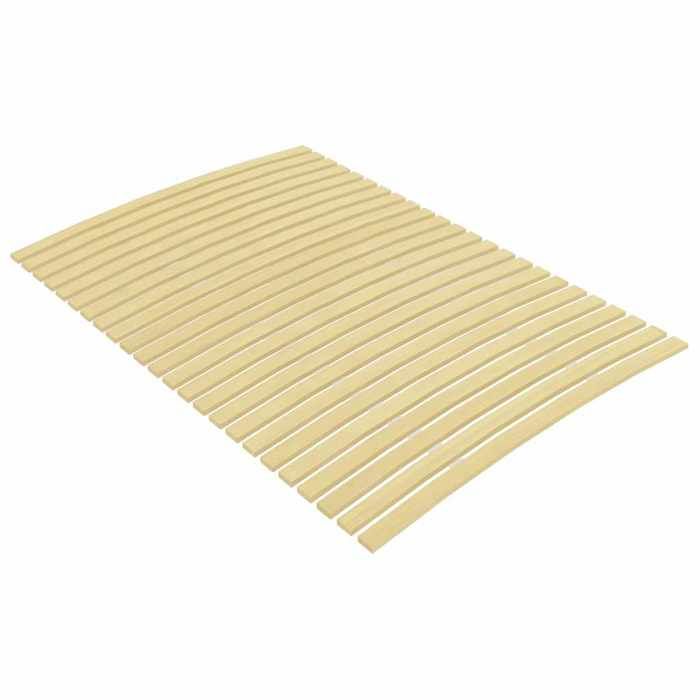 SOLO - NEUF Latte de rechange pour sommier - Support de lit 2 places - avec 24 lattes 120x200cm 4787 8851