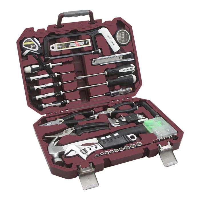 Ensemble doutils de matériel ménager - Roame - ensemble de réparation multifonction familiale de 59 pièces boîte à outils combiné
