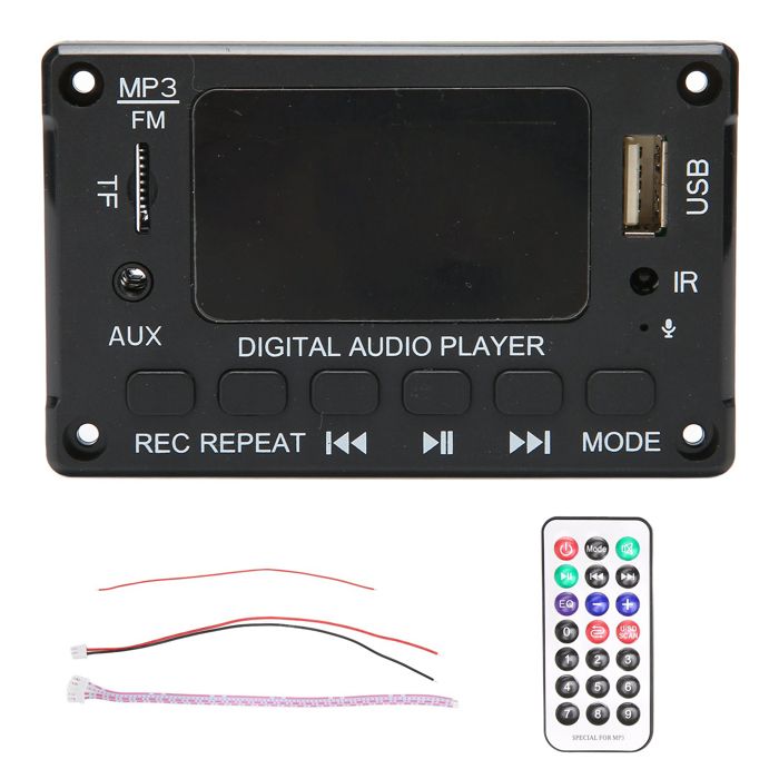 Carte décodeur Bluetooth 2x40W module décodeur MP3 Bluetooth prenant en charge les cartes mémoire  ACCESSOIRES FABRICATION MAISON