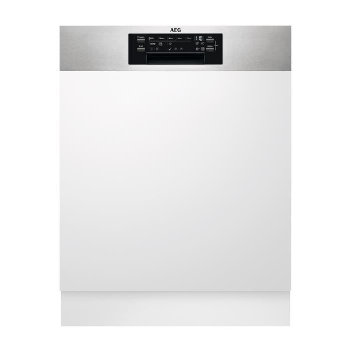 Lave-vaisselle - AEG - FEE93716PM - Encastrable 60 cm - 15 couverts - 40 dB - AirDry