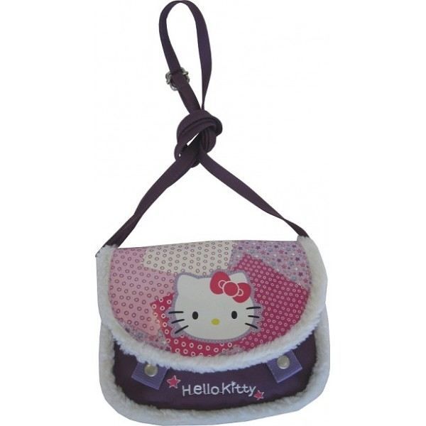 Petit Sac à Bandoulière Hello Kitty - Couleur Rose Et Noir - Marque PINK - Neuf Avec étiquettes