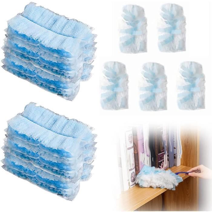 Recharges Lavables Pour Plumeau Swiffer - 8 Pièces, Super Absorbantes, En Microfibre Chenille, Avec Sac De Lavage
