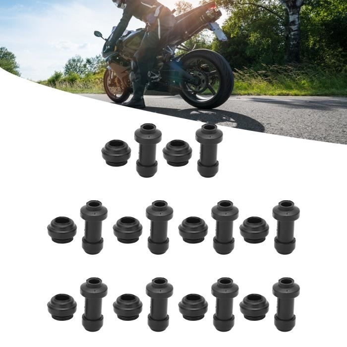 Lot De 10 Bouchons De Mamelon De Purge En Caoutchouc – Protègent Les Vis De Purge De Frein Pour Voitures, Motos Et Machines - 13