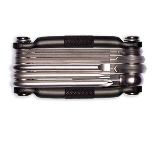 Outil multifonction 10 en 1 - Crank Brothers - Noir - Vélo loisir
