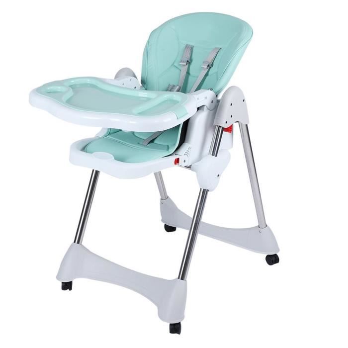 3en1 Chaise longue pour bébé + table à manger + table de jeu