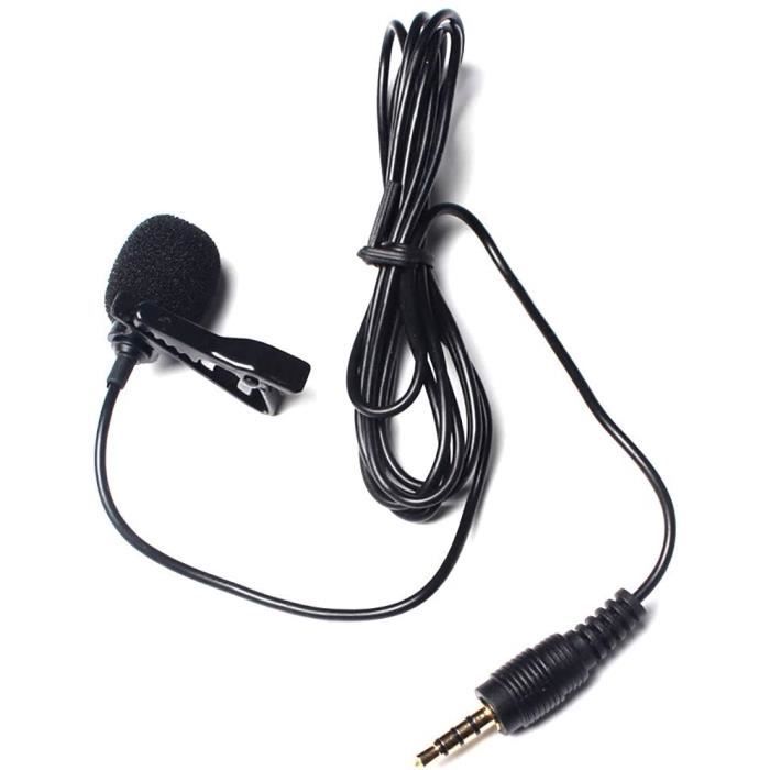 Lavalier Câble d'extension professionnel pour micro Lavalier Mini