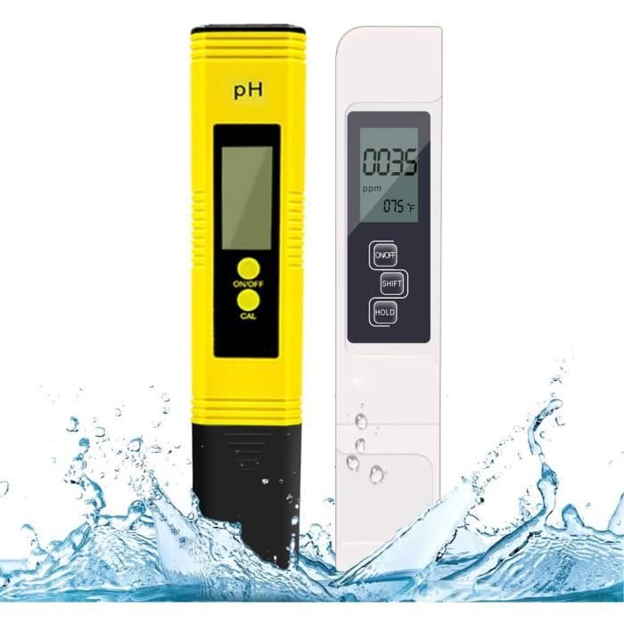 Testeur électronique de sel pour piscine capteur de température - Meytec Testeur électronique de sel pour piscine capteur de température - Meytec